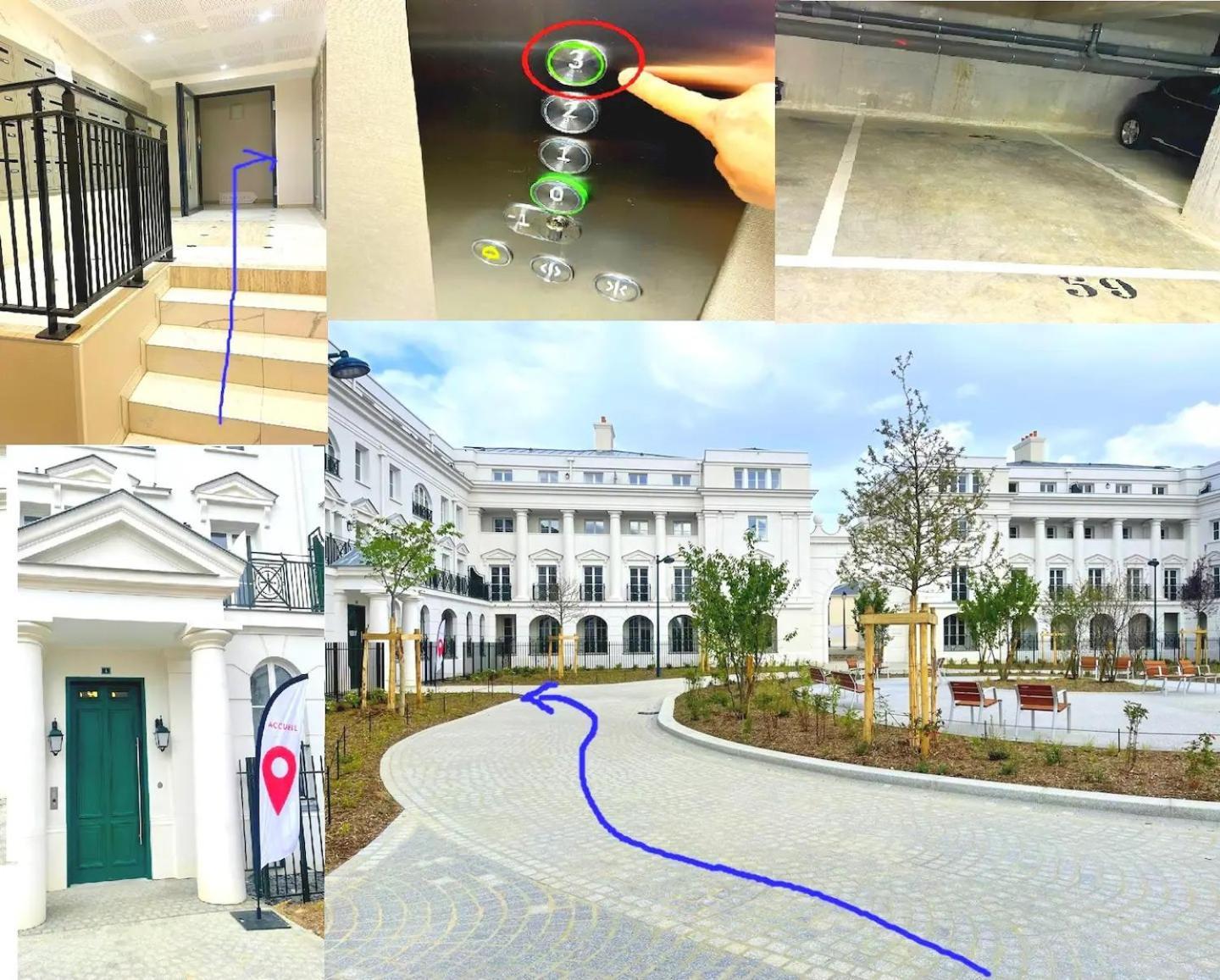 Le Cartier Appt F3, 7Mn Disneyland, Parking,Terrace 세리스 외부 사진