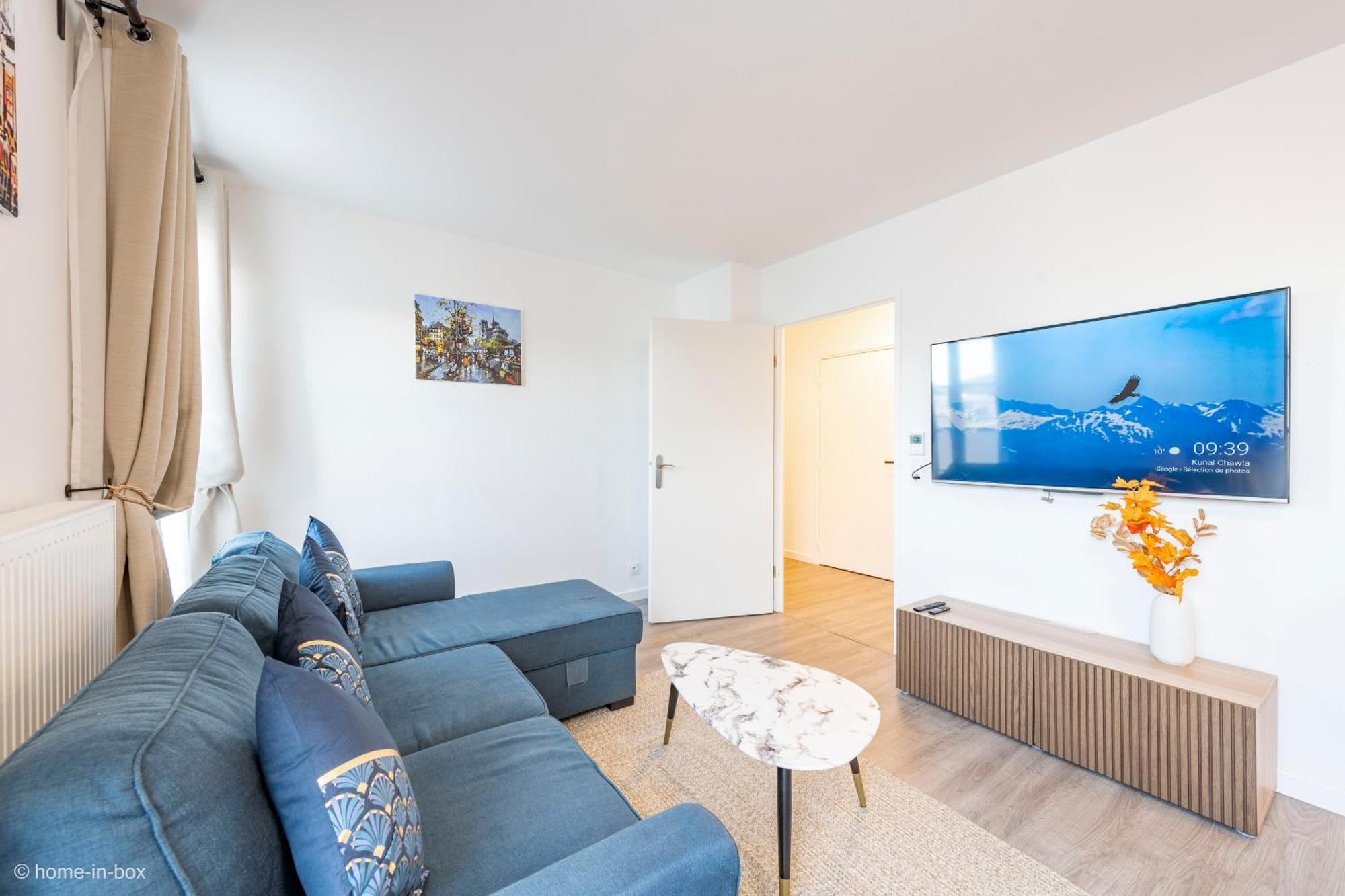 Le Cartier Appt F3, 7Mn Disneyland, Parking,Terrace 세리스 외부 사진