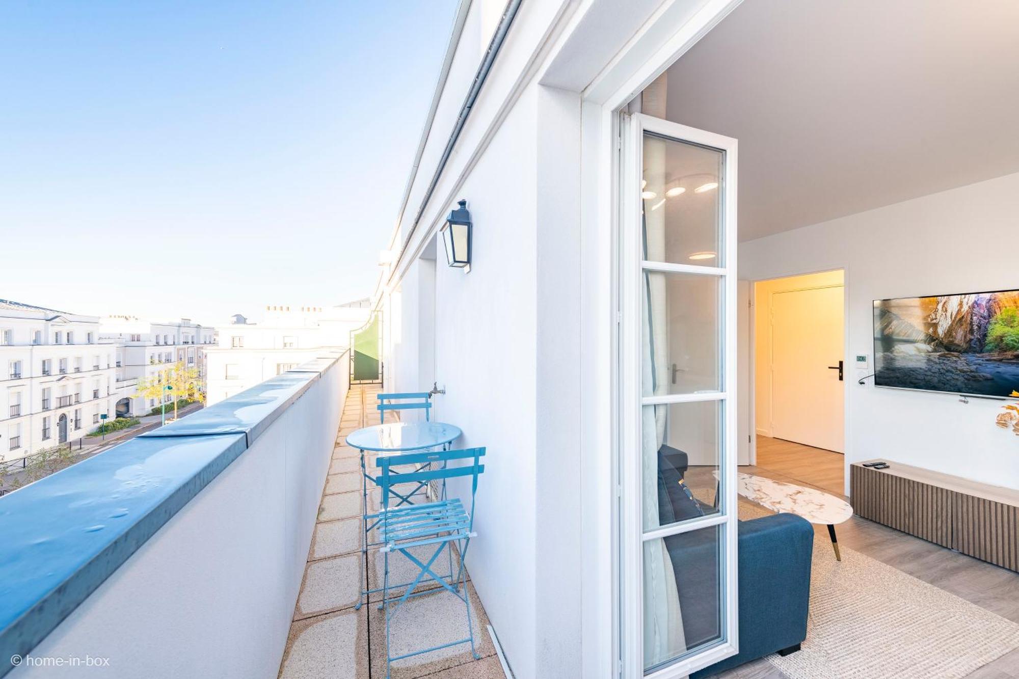Le Cartier Appt F3, 7Mn Disneyland, Parking,Terrace 세리스 외부 사진