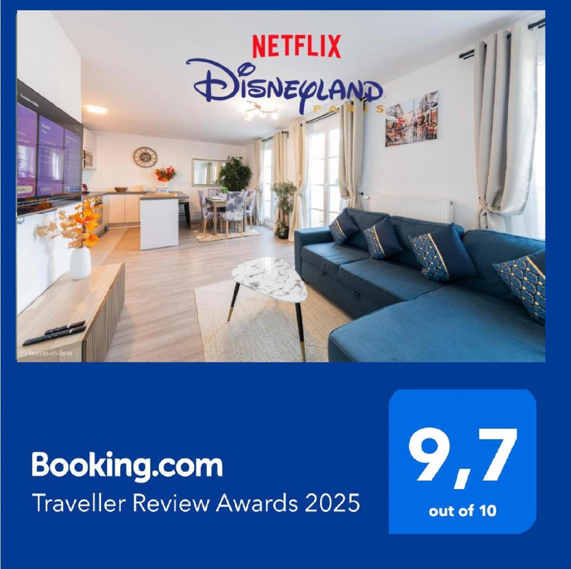 Le Cartier Appt F3, 7Mn Disneyland, Parking,Terrace 세리스 외부 사진